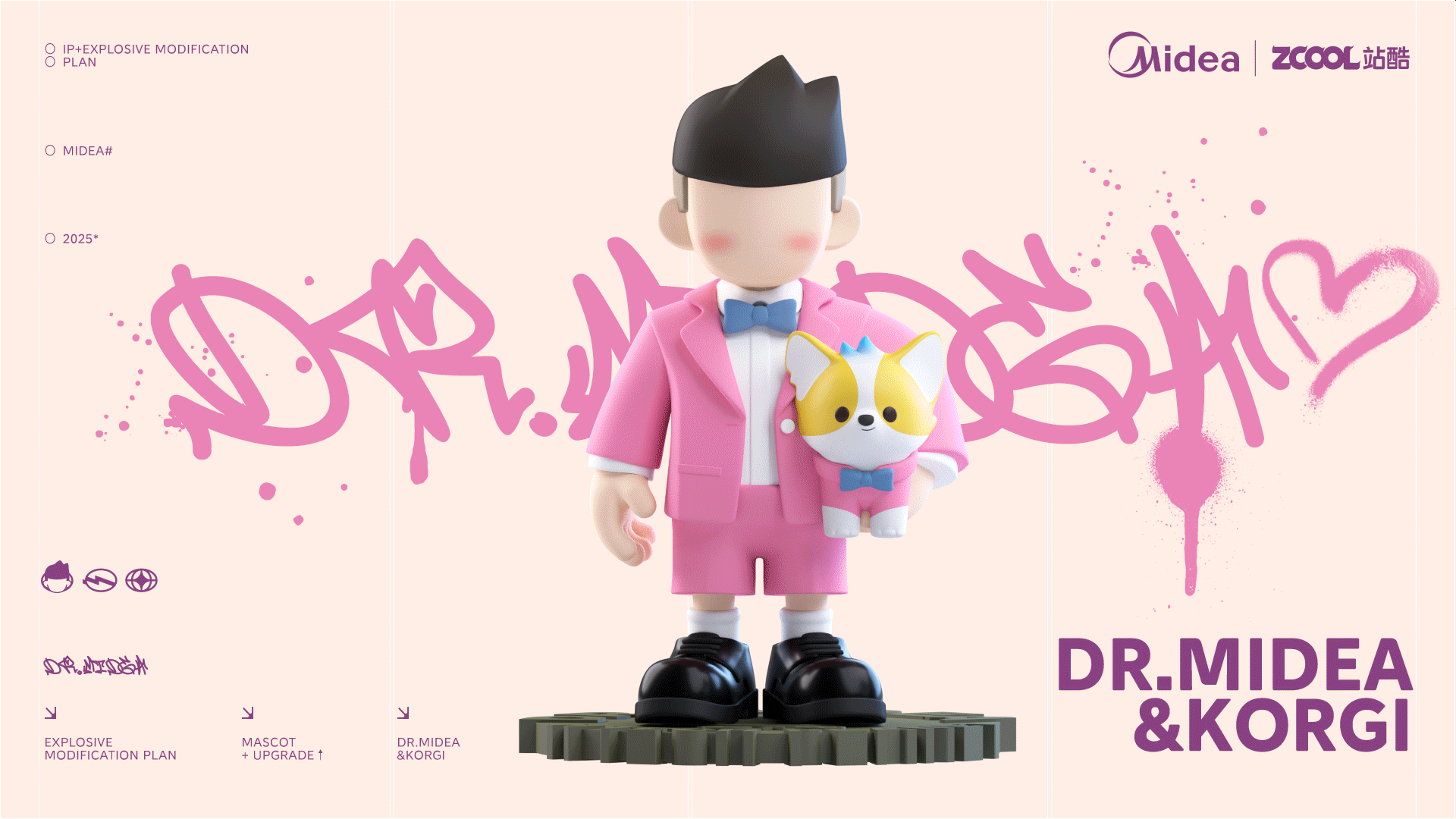 玩型填空 | M博爆改计划（图ZMzg3NTEzOTMy） - IP形象 - 站酷设计师玩型填空原创素材 - 站酷ZCOOL