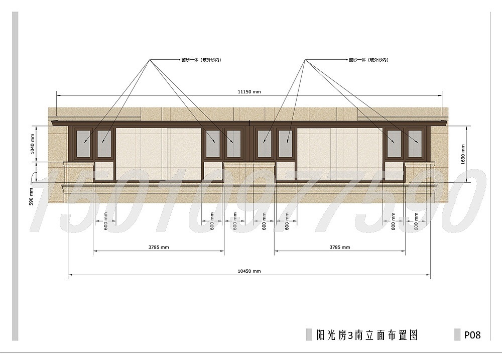 铝合金阳光房平面布置图（图ZMzg3NTE5MzY0） - 建筑/空间 - 站酷设计师芳廷阳光原创素材 - 站酷ZCOOL