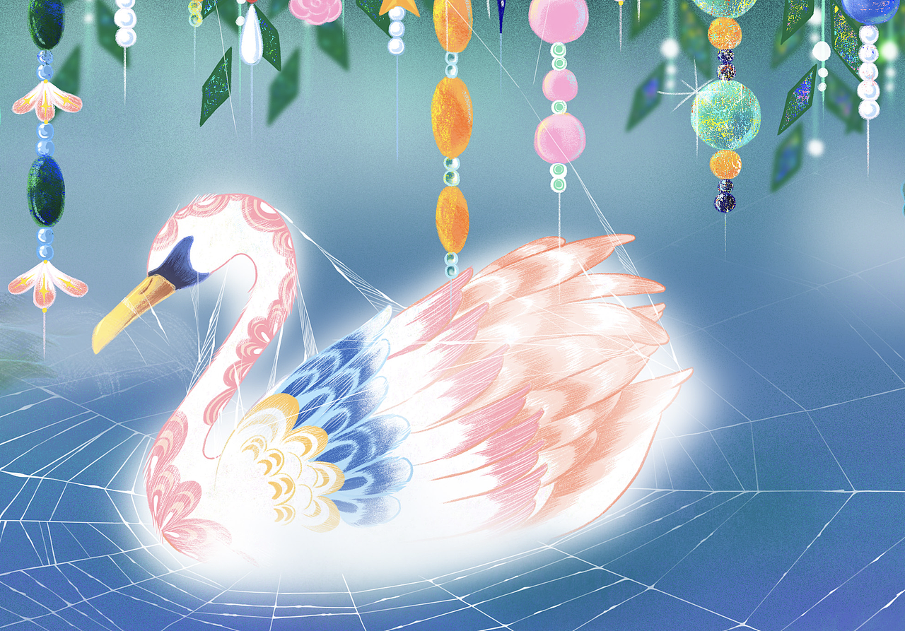 夢核——天鵝（圖ZMzg3NTIxODE2） - 創(chuàng)作習(xí)作 - 站酷設(shè)計(jì)師CALLMEEVILS原創(chuàng)素材 - 站酷ZCOOL