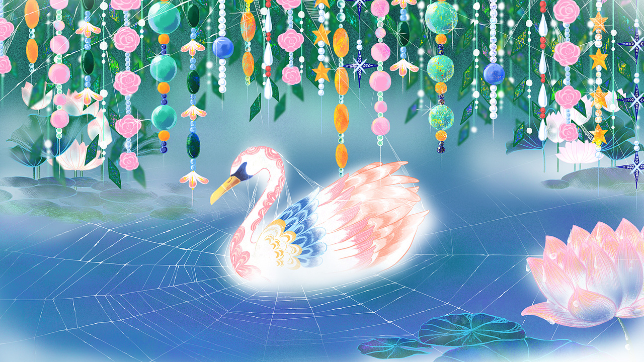 夢核——天鵝（圖ZMzg3NTIxODM2） - 創(chuàng)作習(xí)作 - 站酷設(shè)計(jì)師CALLMEEVILS原創(chuàng)素材 - 站酷ZCOOL