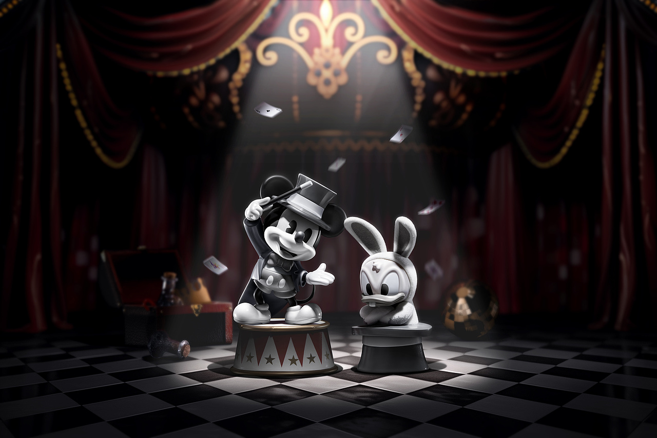 唐老鸭盲盒精修合成