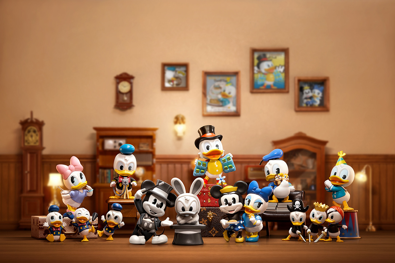 唐老鸭盲盒精修合成