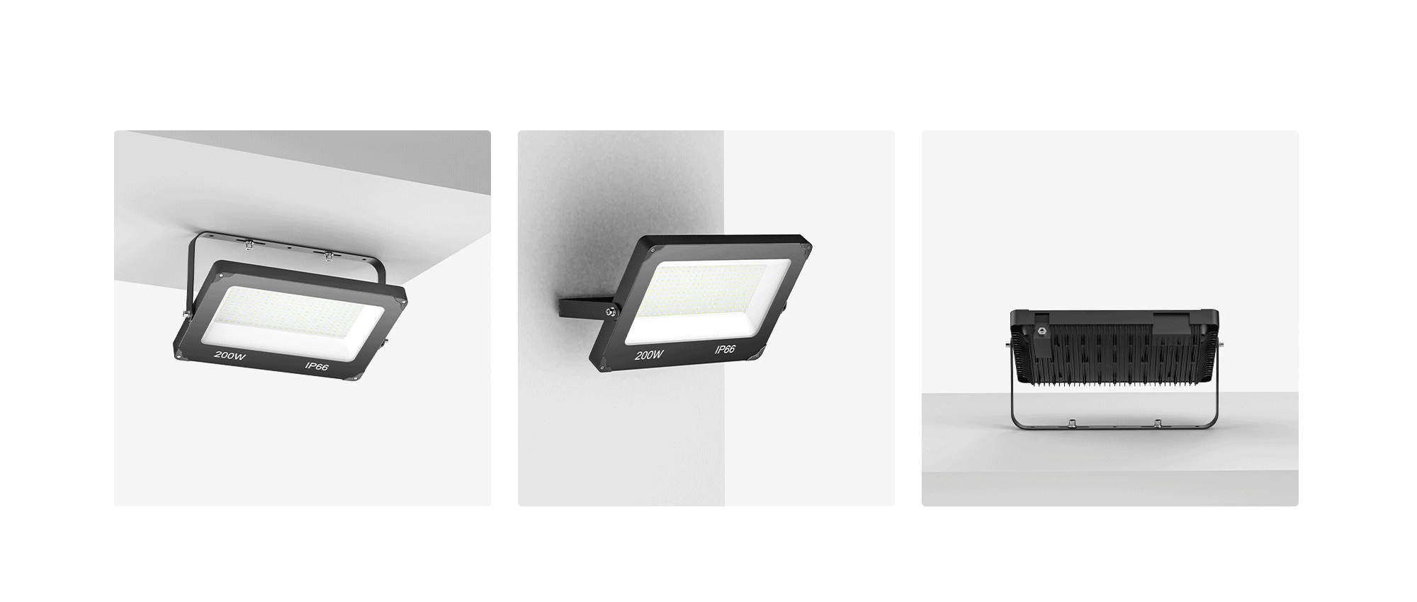 LED泛光灯Shopify网站 Amazon套图A+详情页面KV banner