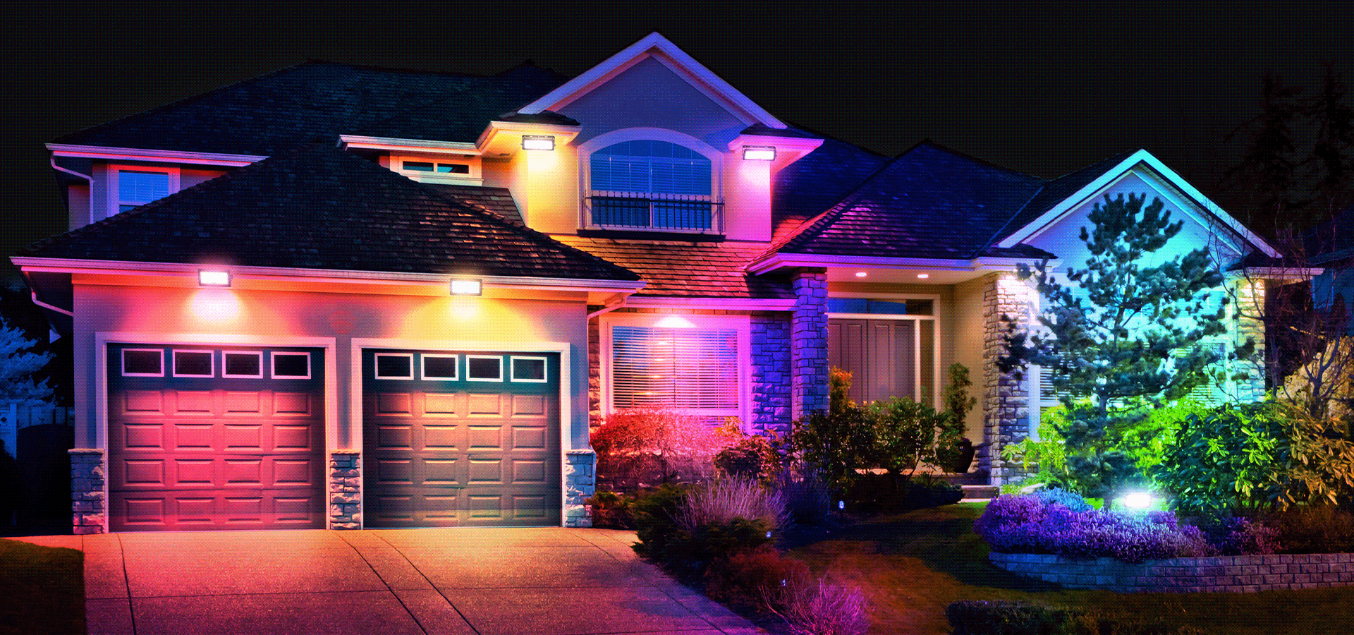 LED泛光灯Shopify网站 Amazon套图A+详情页面KV banner