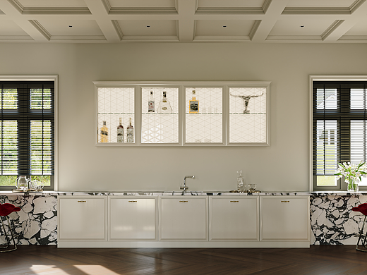 法式别墅渲染——长沙佐尚