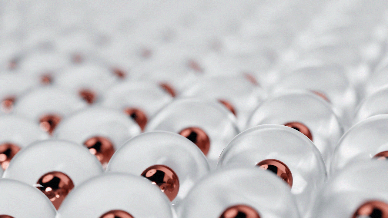 动态设计 - 兰蔻小黑瓶 美妆护肤产品动画