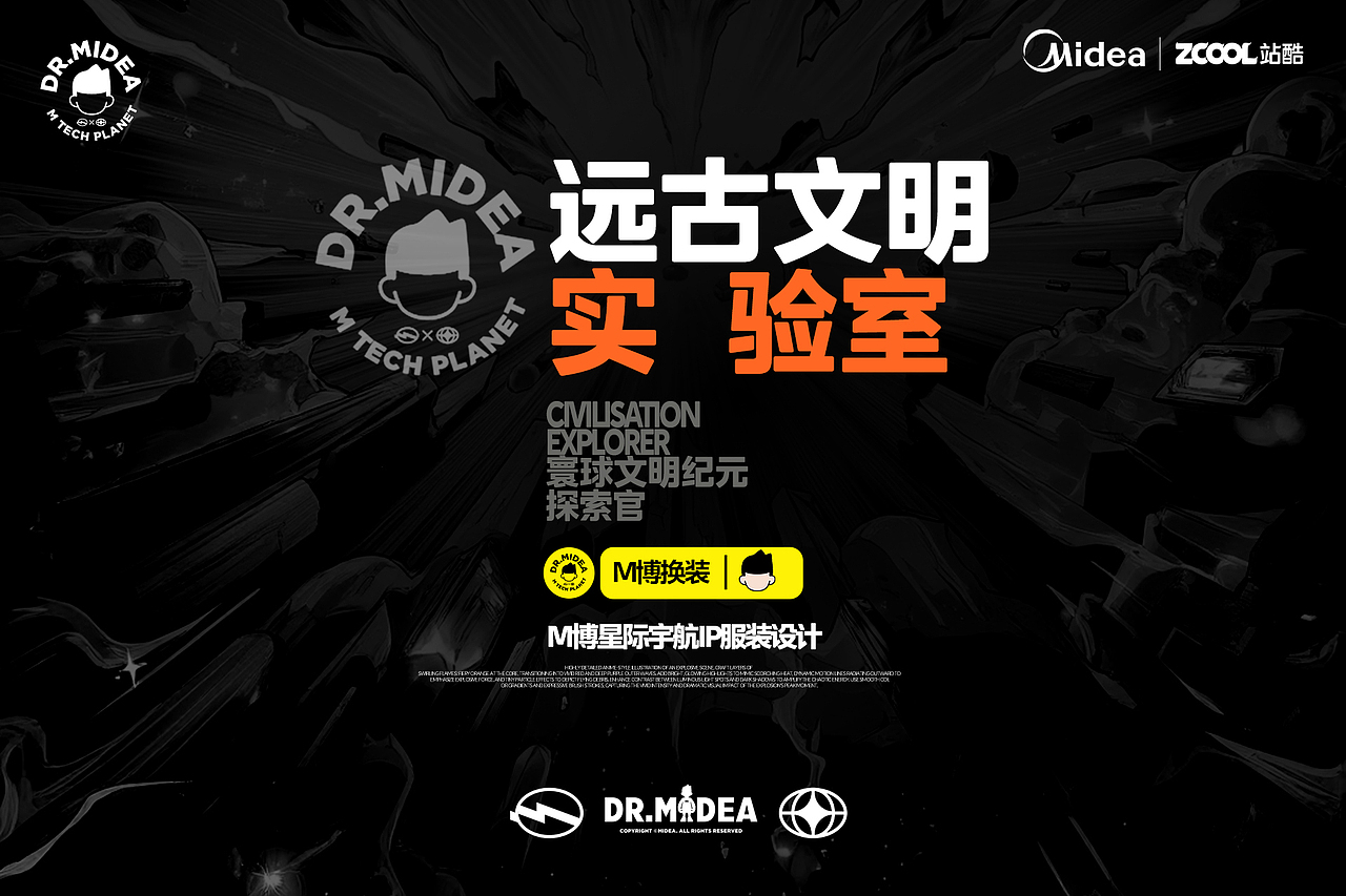 M博全维生活变装秀丨美的IP服装设计(图ZMzg3NTY2MTMy) - IP形象 - 站酷设计师粿条t原创素材 - 站酷ZCOOL