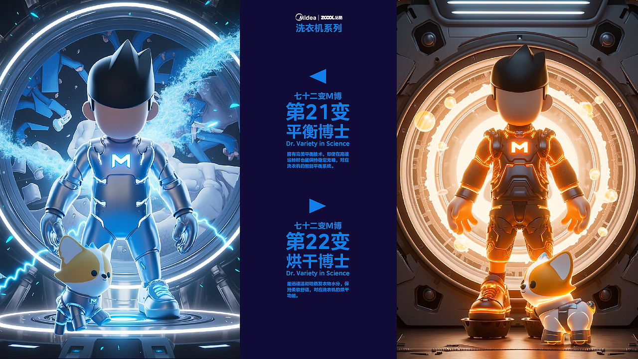 M博之七十二变（图ZMzg3NTY3NDQ0） - IP形象 - 站酷设计师陆邖原创素材 - 站酷ZCOOL