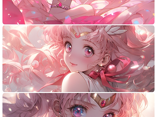 ［美少女战士］二创同人动漫壁纸 AICG 原创制作