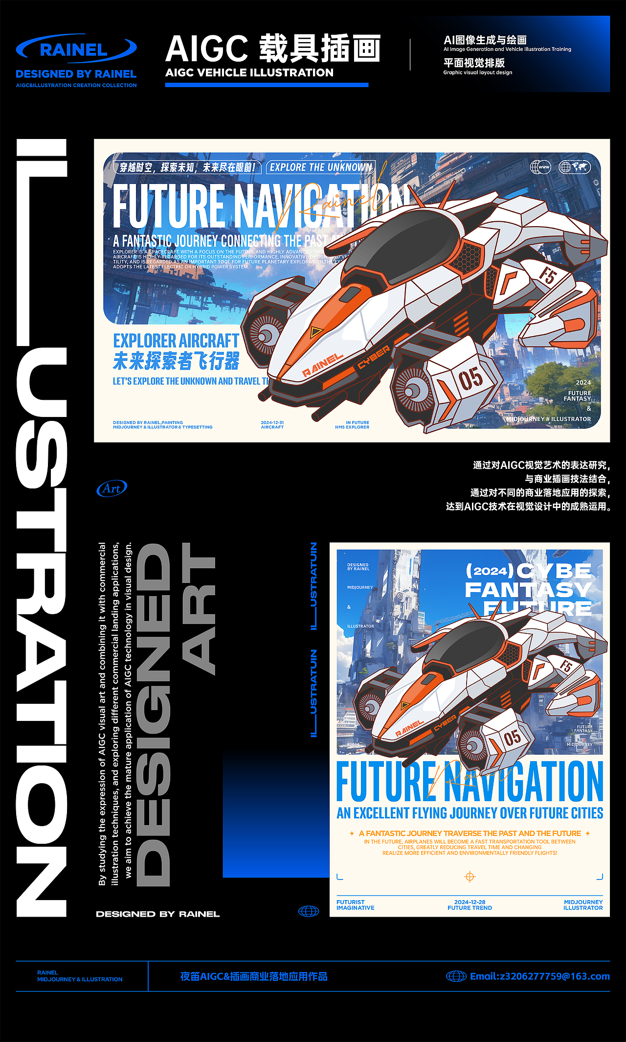 插画&AIGC作品集（图ZMzg3NTcwMzI4） - AI作品 - 站酷设计师夜笛原创素材 - 站酷ZCOOL