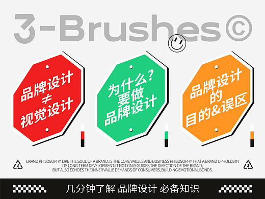 几分钟了解品牌设计必备知识 & 三条刷子_Design