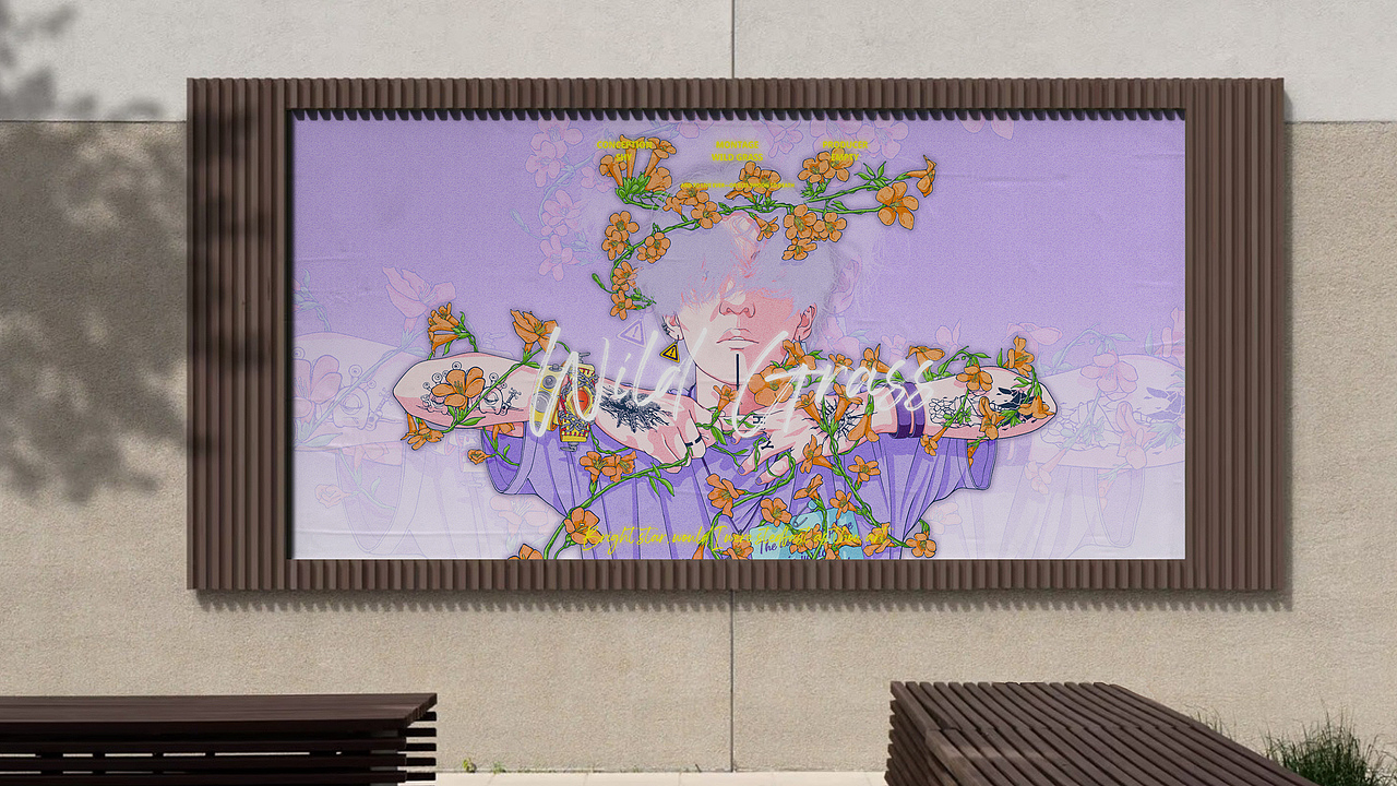 Wild grass - Bright star