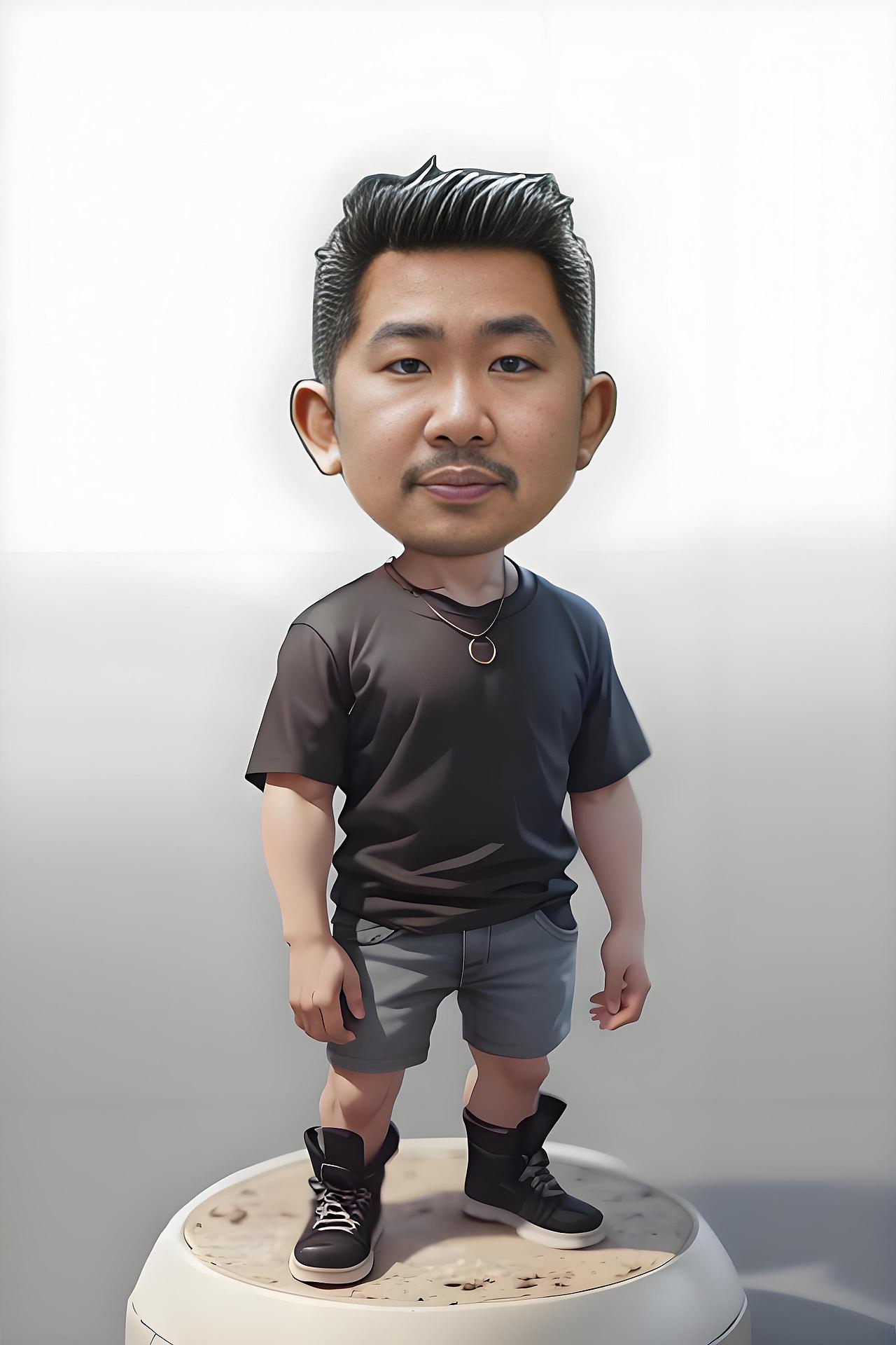 梁乐平(平哥设计)卡通图片