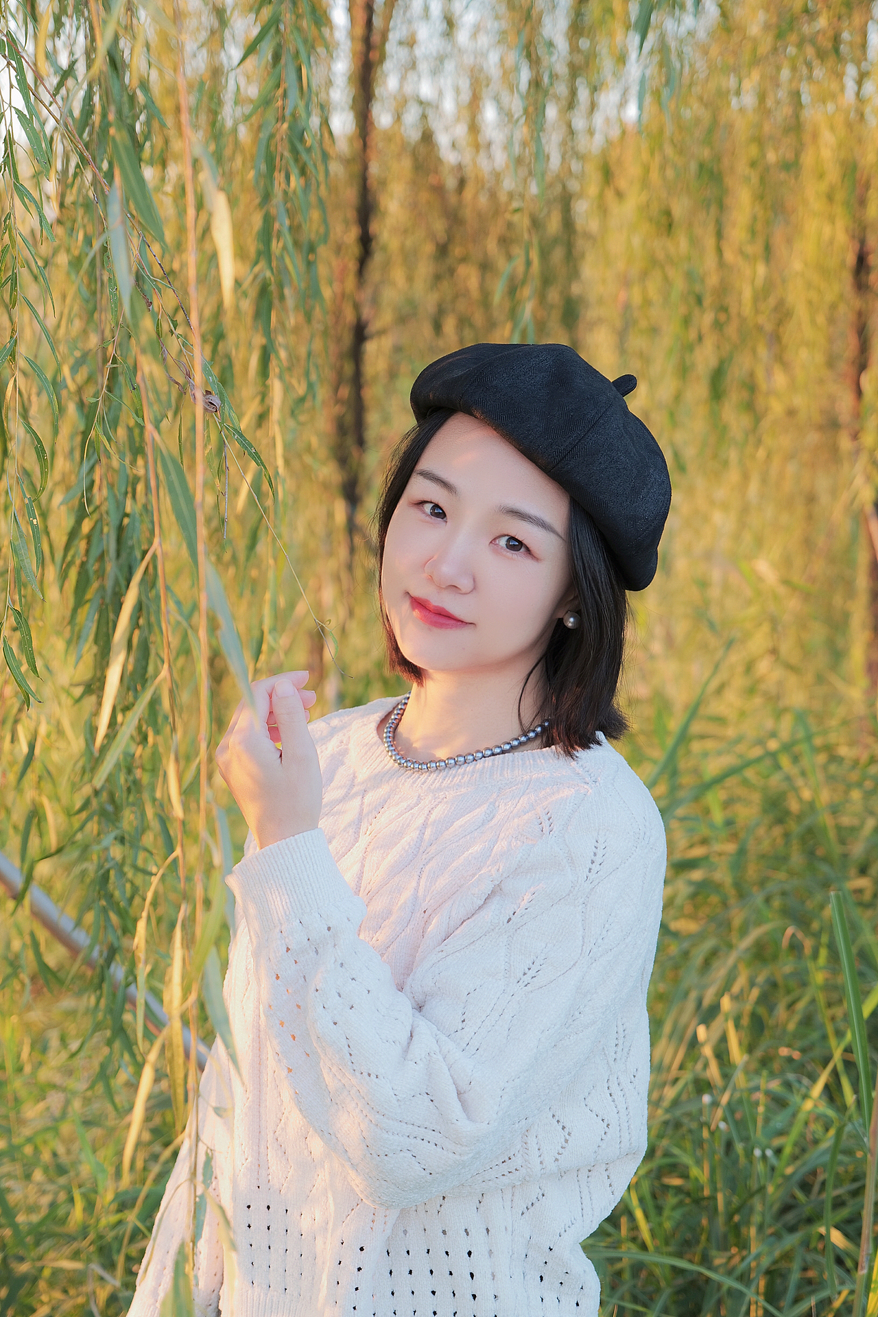 松下S5拍摄夕阳下的朋友