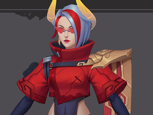 英雄联盟--剑姬福牛守护者