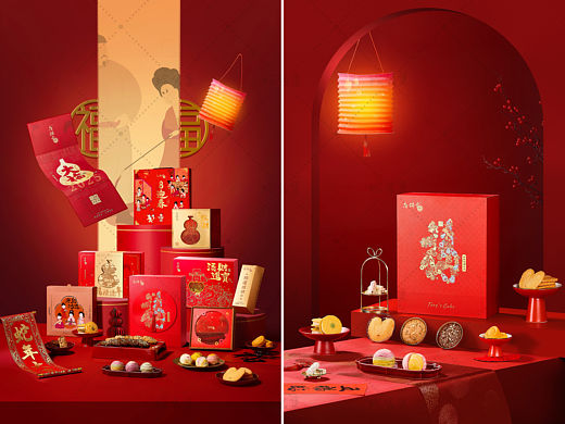 美食摄影｜唐饼家·新年大礼盒KV合集 🧨