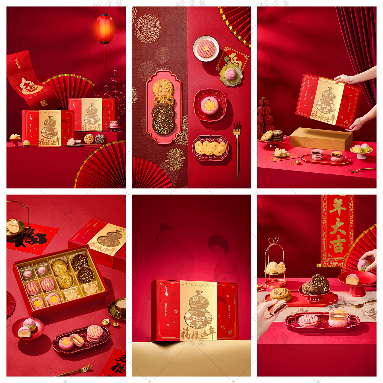 美食摄影｜唐饼家·新年大礼盒KV合集 🧨（图ZMzg3NjA4MzA4） - 美食摄影 - 站酷设计师绘食集原创素材 - 站酷ZCOOL