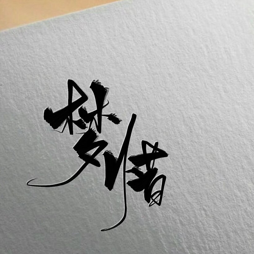 指写板写,头像,logo设计定制