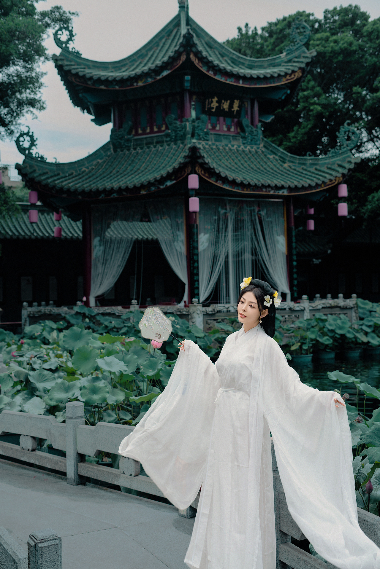 荷花韵，不一样的古风摄影。