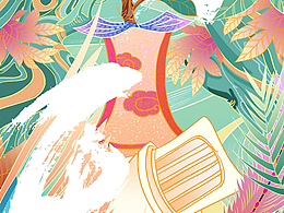 琴·棋·书·画 国风插画