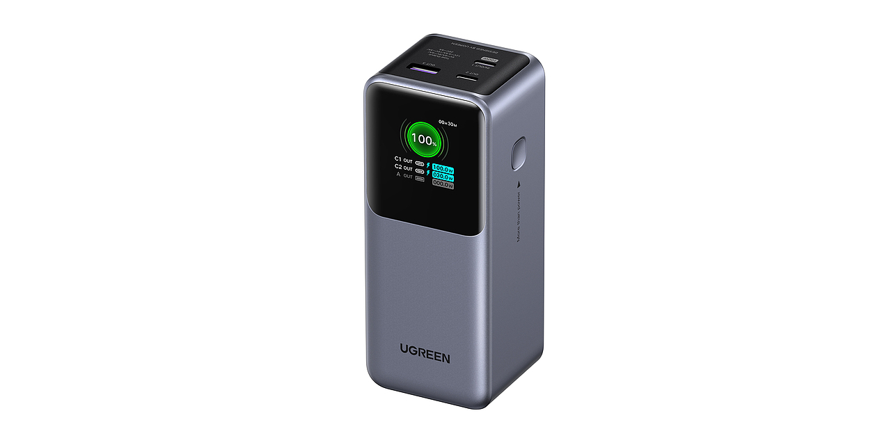 【UGREEN Nexode Power Bank 】产品渲染（图ZMzg3NjE4ODM2） - 产品 - 站酷设计师微胖的橘猫原创素材 - 站酷ZCOOL