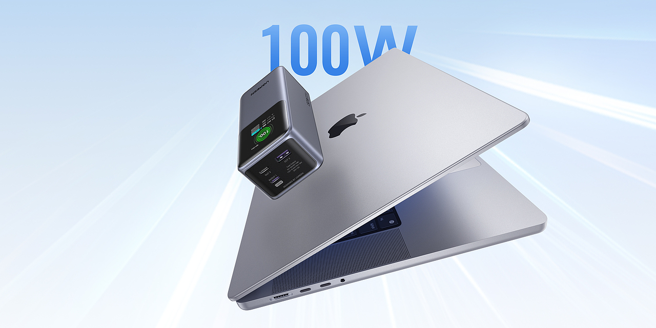【UGREEN Nexode Power Bank 】产品渲染（图ZMzg3NjE4ODQ0） - 产品 - 站酷设计师微胖的橘猫原创素材 - 站酷ZCOOL
