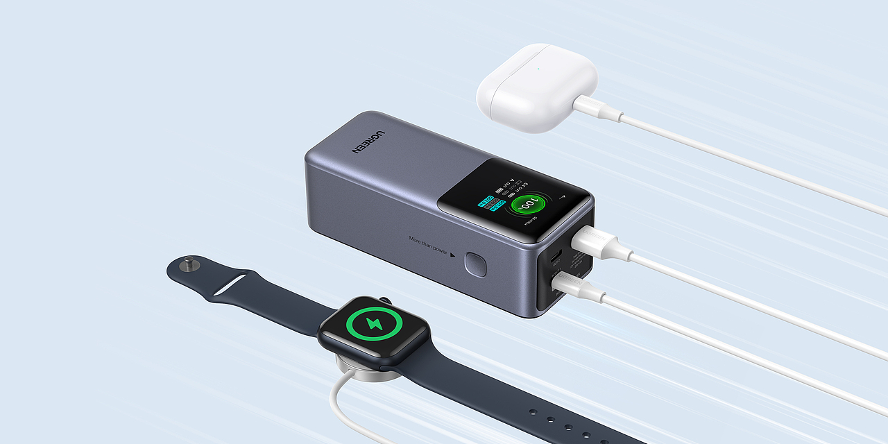 【UGREEN Nexode Power Bank 】产品渲染（图ZMzg3NjE4ODgw） - 产品 - 站酷设计师微胖的橘猫原创素材 - 站酷ZCOOL