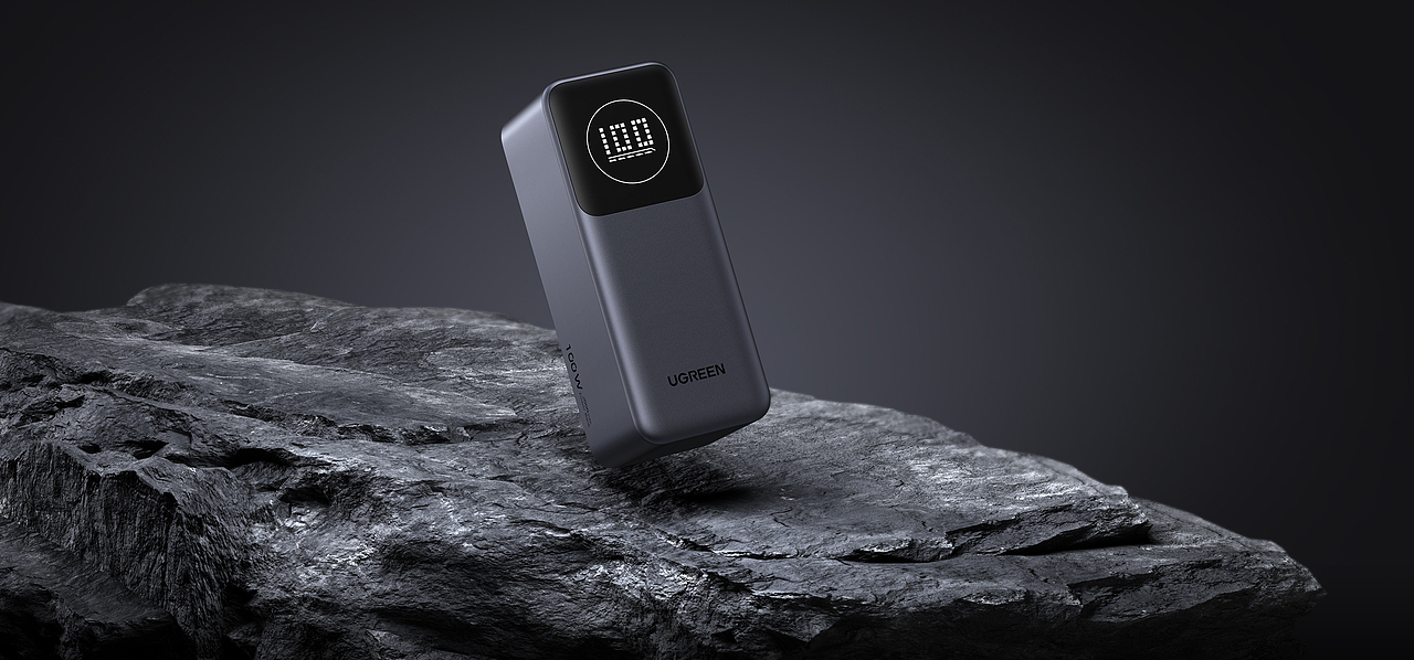 【UGREEN Nexode Power Bank 】产品渲染（图ZMzg3NjE4OTIw） - 产品 - 站酷设计师微胖的橘猫原创素材 - 站酷ZCOOL