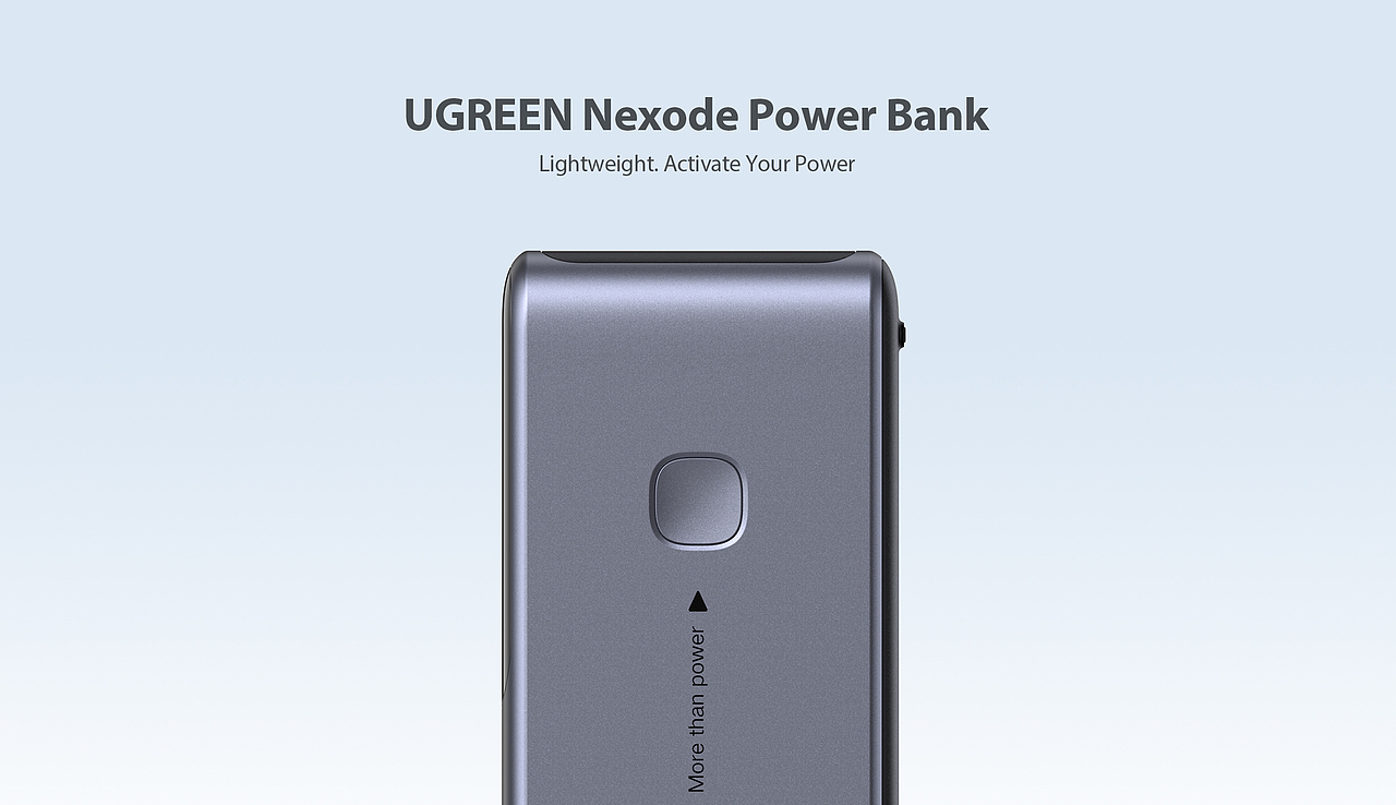 【UGREEN Nexode Power Bank 】产品渲染（图ZMzg3NjE4OTMy） - 产品 - 站酷设计师微胖的橘猫原创素材 - 站酷ZCOOL