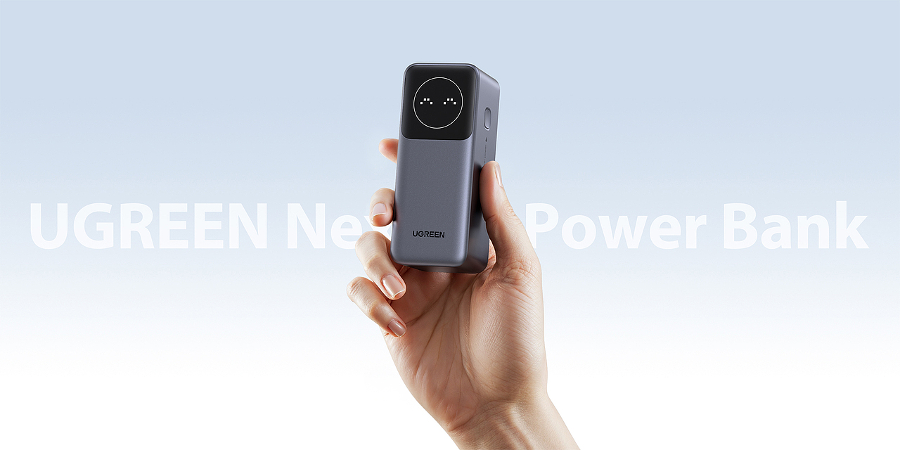 【UGREEN Nexode Power Bank 】产品渲染（图ZMzg3NjE4OTM2） - 产品 - 站酷设计师微胖的橘猫原创素材 - 站酷ZCOOL