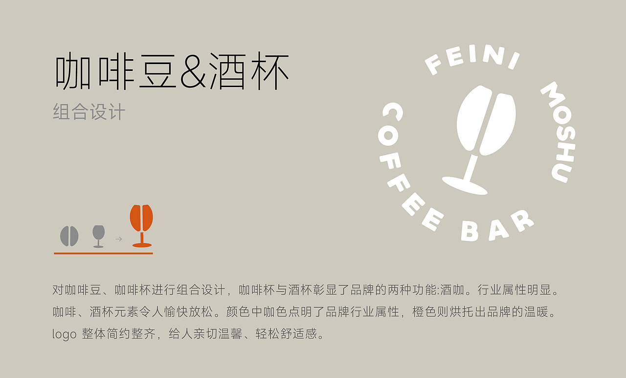 啡你莫属咖啡店LOGO