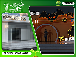 学校俱乐部门头设计