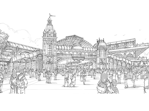 一些手绘概念图