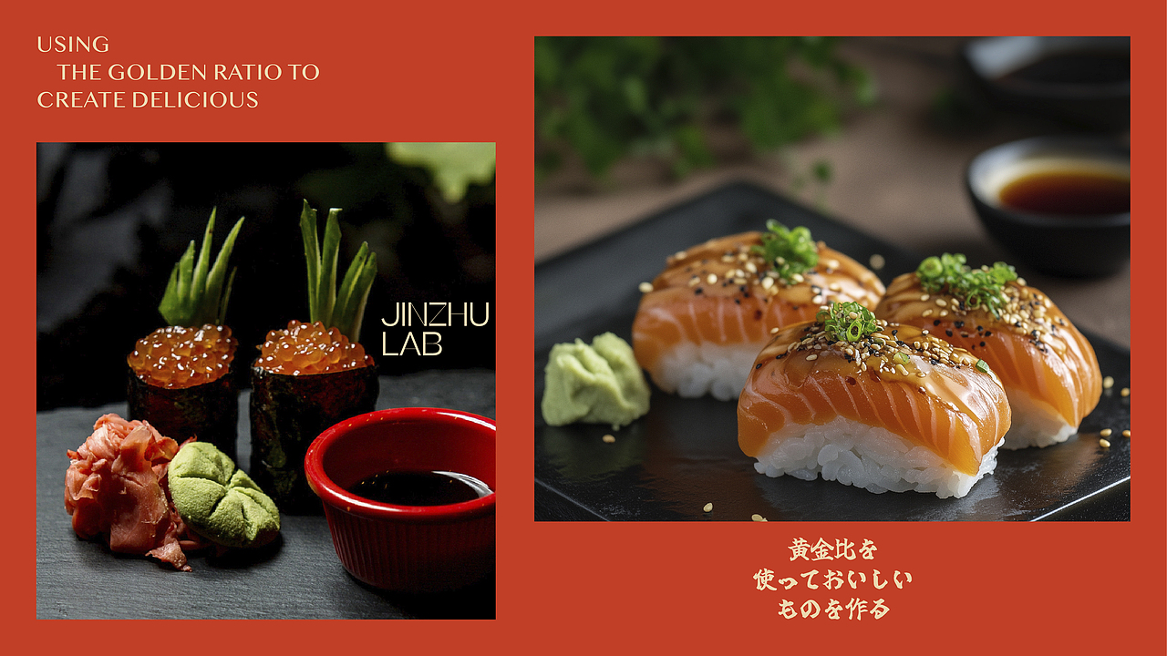 金筑食堂日式餐厅品牌提案