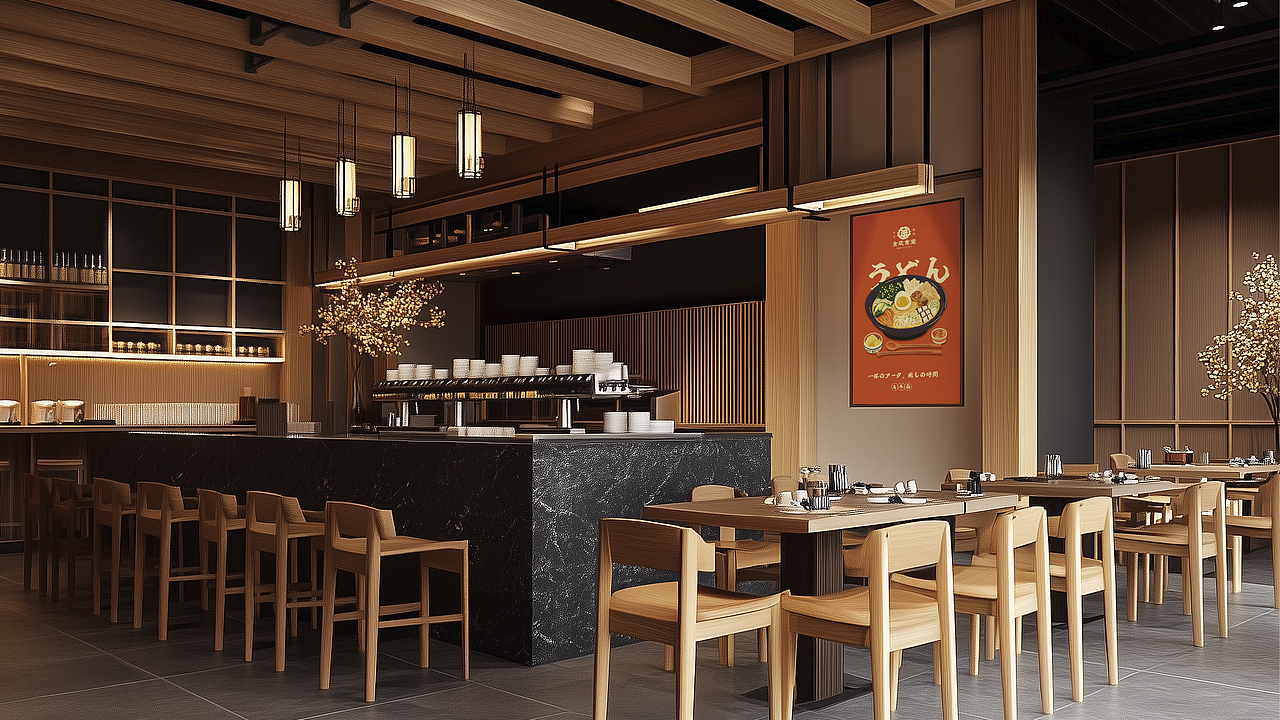 金筑食堂日式餐厅品牌提案