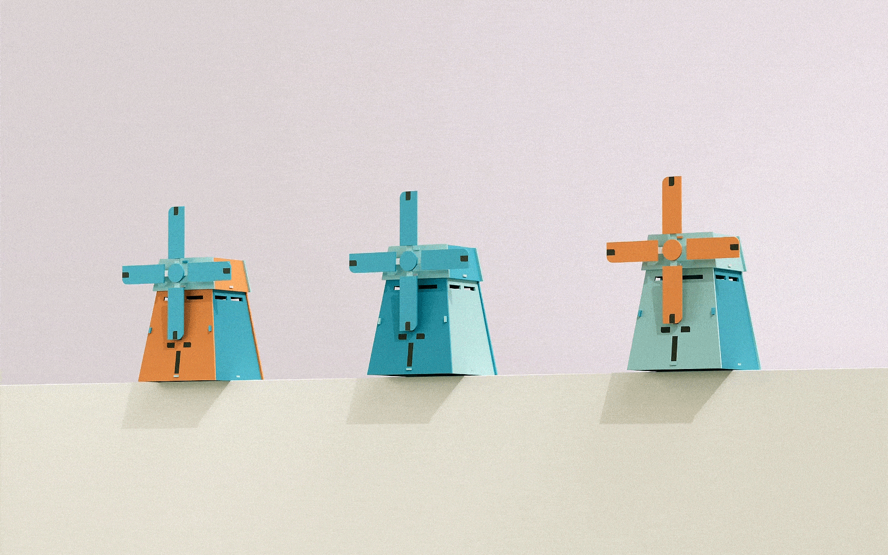 《风愿》固体趣味风车香薰香氛包装品牌产品设计