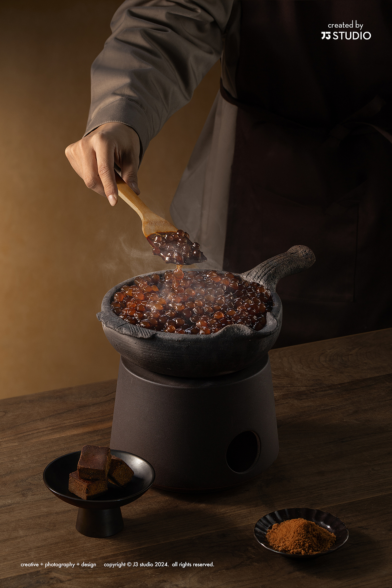 奶茶拍摄 / 茶百道手作黑糖珍珠