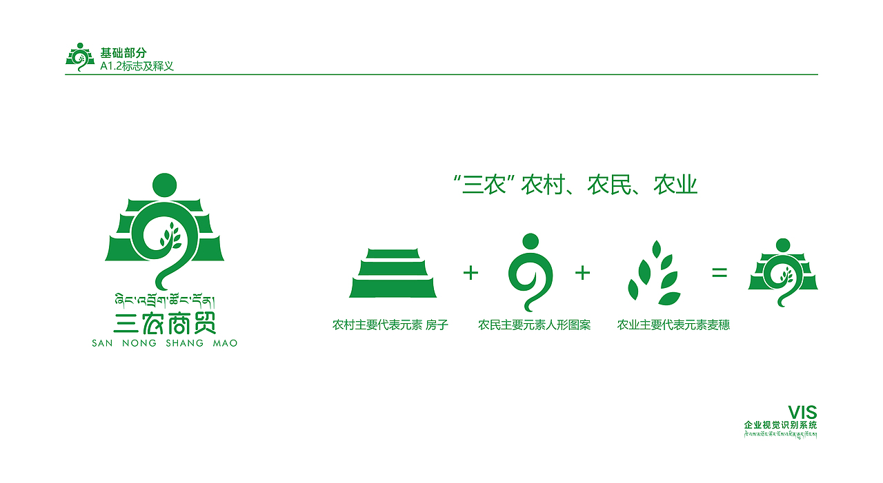 三农商贸 品牌VI设计