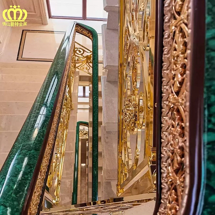 天然孔雀石制作铜扶手是安全与品味的结合（图ZMzg3Njc3NTEy） - 其他 - 站酷设计师Z43926661原创素材 - 站酷ZCOOL