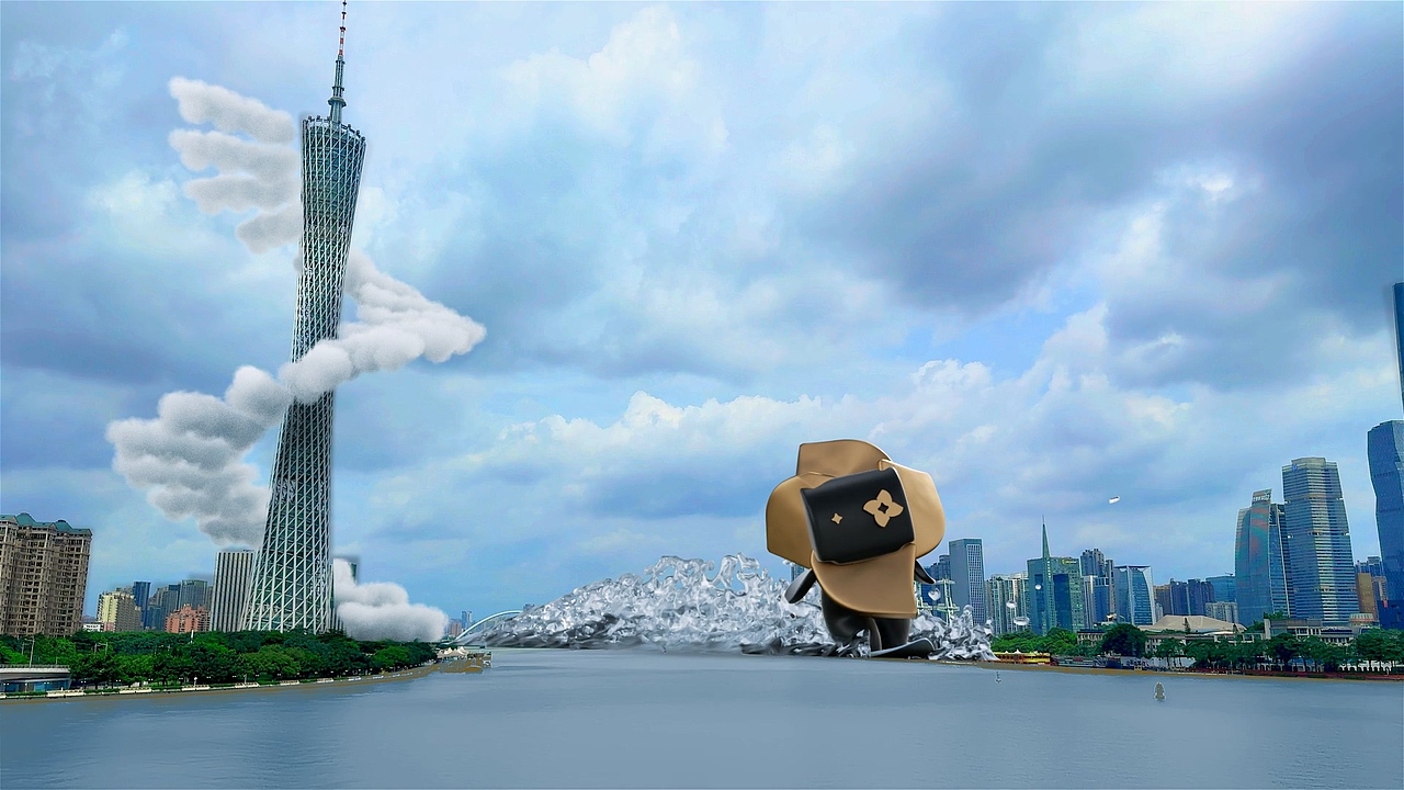 华华服饰|虚实结合|创意三维动画（图ZMzg3NjgyMzA4） - 动画/影视 - 站酷设计师天梦星空原创素材 - 站酷ZCOOL