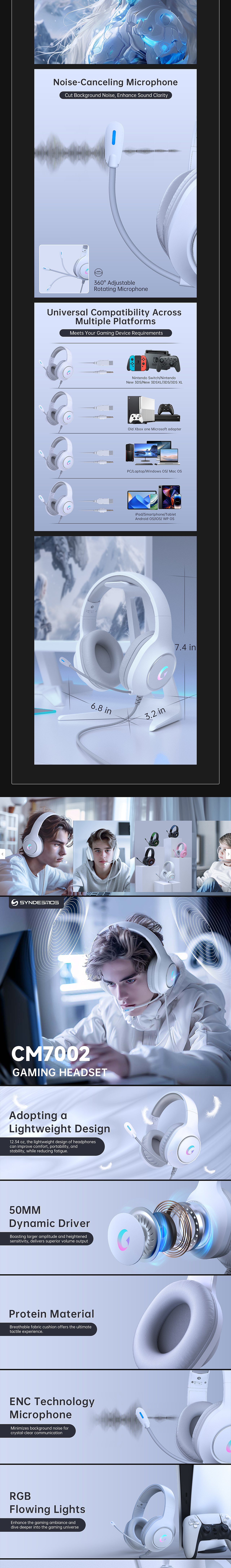 Amazon亚马逊设计 | Syndesmos 游戏耳机