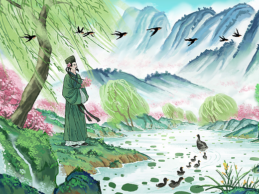 等闲识得东风面,万紫千红总是春。