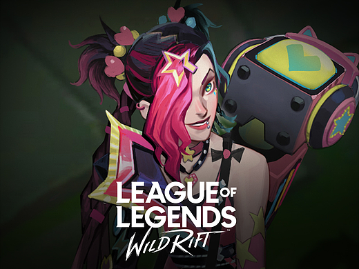 League of Legends WildRift：漫心绮想曲 金克丝