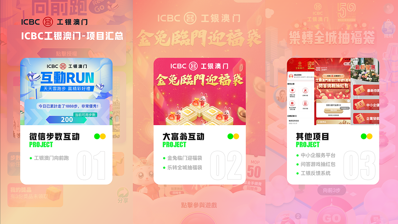 ICBC工银澳门-项目汇总