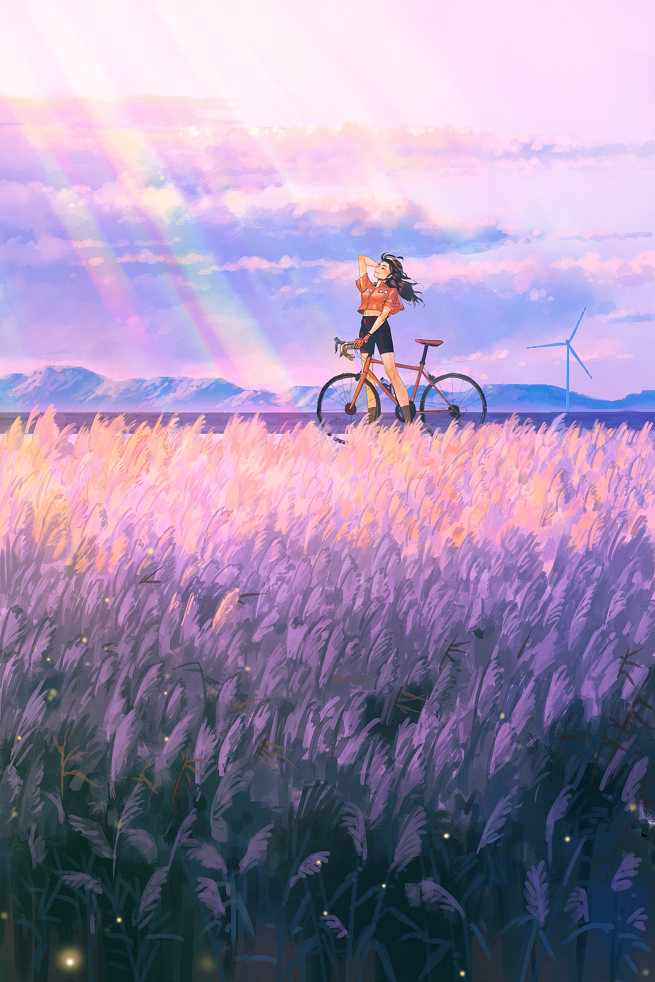 不在乎终点在哪里,只在乎沿途的风景和看风景的心情