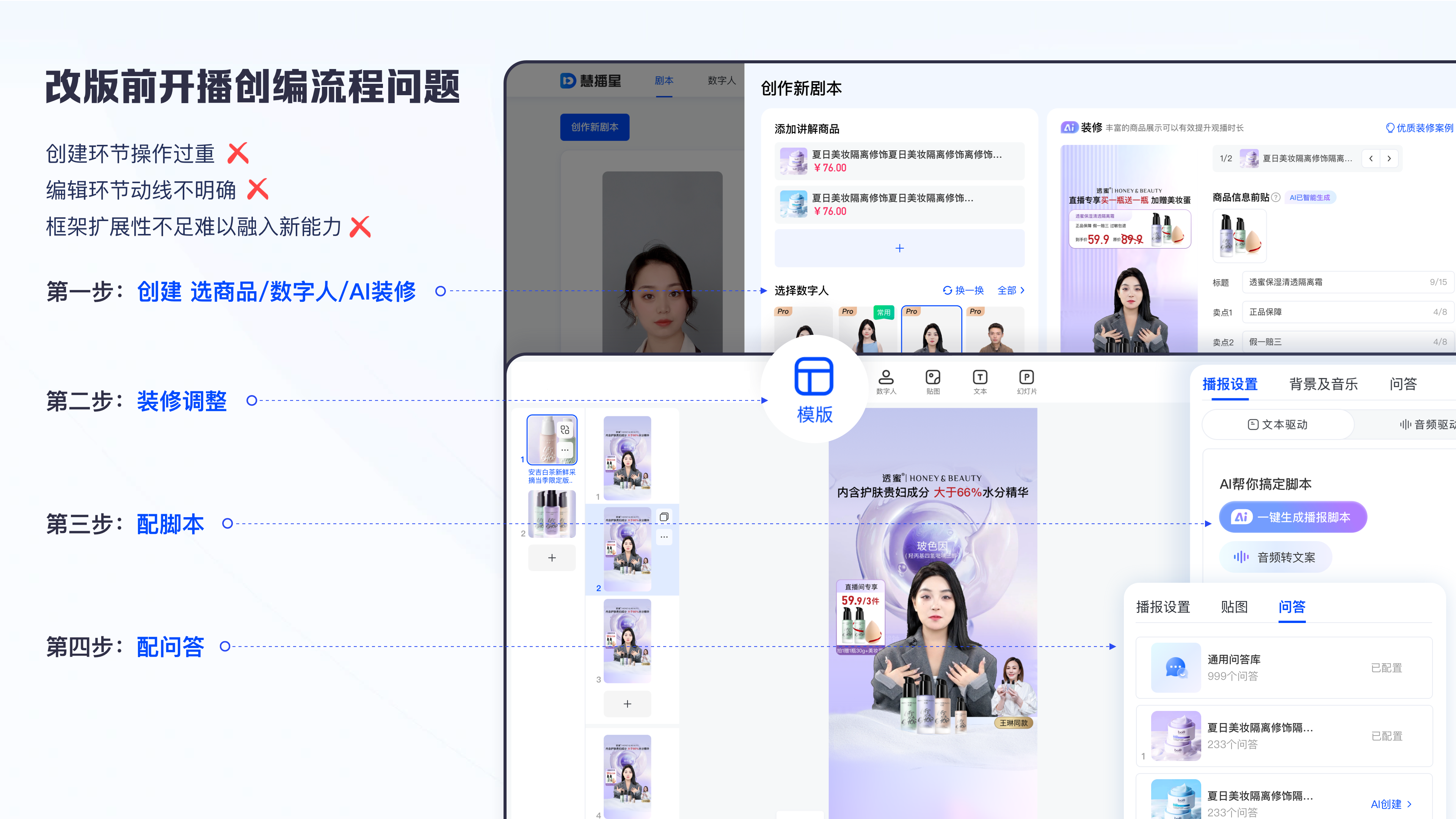百度数字人直播创编体验改版实战复盘！