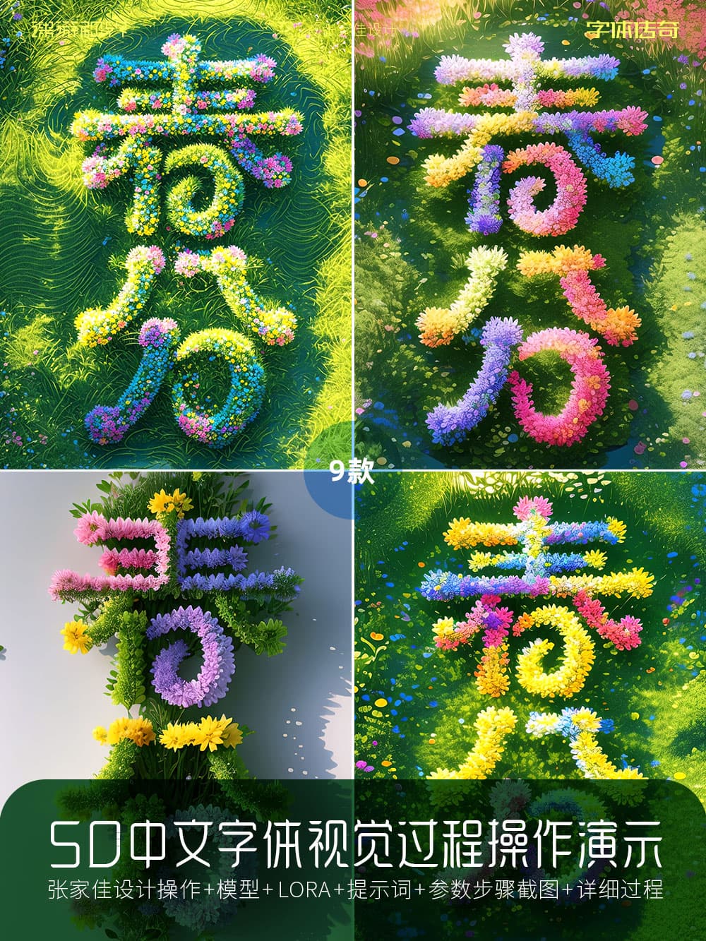 AISD春分字体设计海报生图又快又好+教程（图ZMTUwNTAwODQ=） - 教程 - 站酷设计师字体传奇原创素材 - 站酷ZCOOL