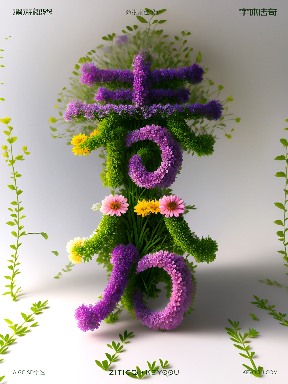 AISD春分字体设计海报生图又快又好+教程