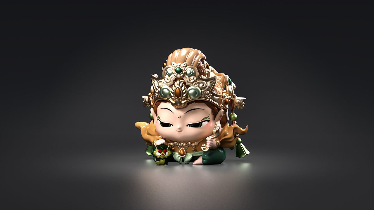 国潮祈福盲盒渲染指导+创意合成（图ZMzg3NzE3MjAw） - 产品 - 站酷设计师Hanns韩原创素材 - 站酷ZCOOL