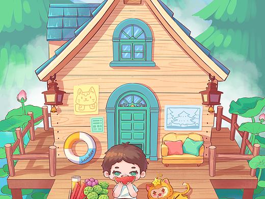 夏天一起去钓鱼吧